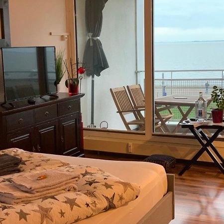 Studio Mit Meerblick Und Grosser Loggia - Direktzugang Zur Nordsee Wilhelmshaven Buitenkant foto