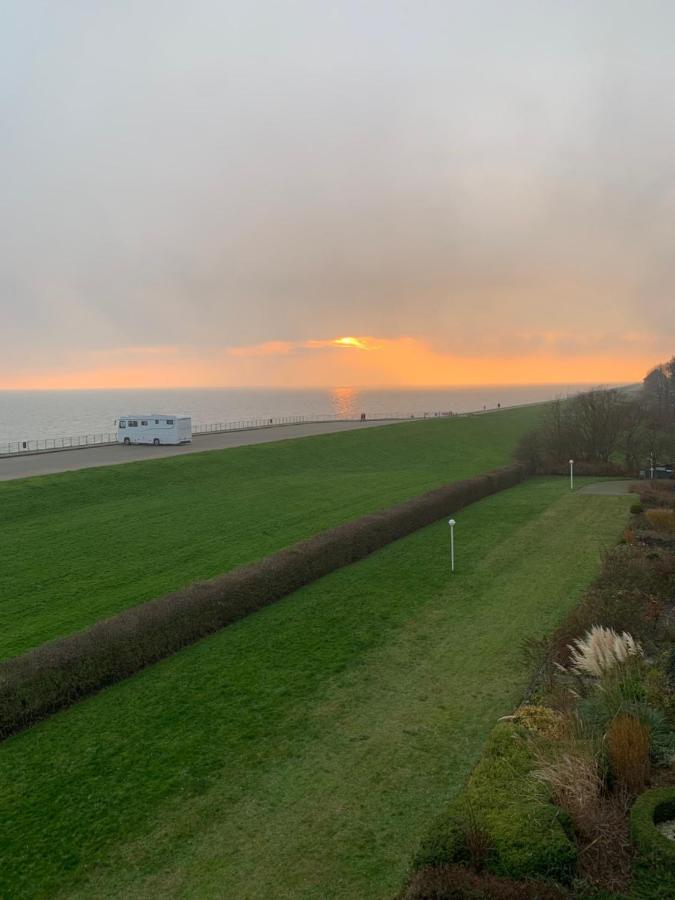 Studio Mit Meerblick Und Grosser Loggia - Direktzugang Zur Nordsee Wilhelmshaven Buitenkant foto