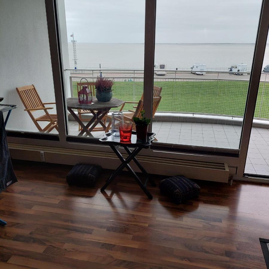 Studio Mit Meerblick Und Grosser Loggia - Direktzugang Zur Nordsee Wilhelmshaven Buitenkant foto
