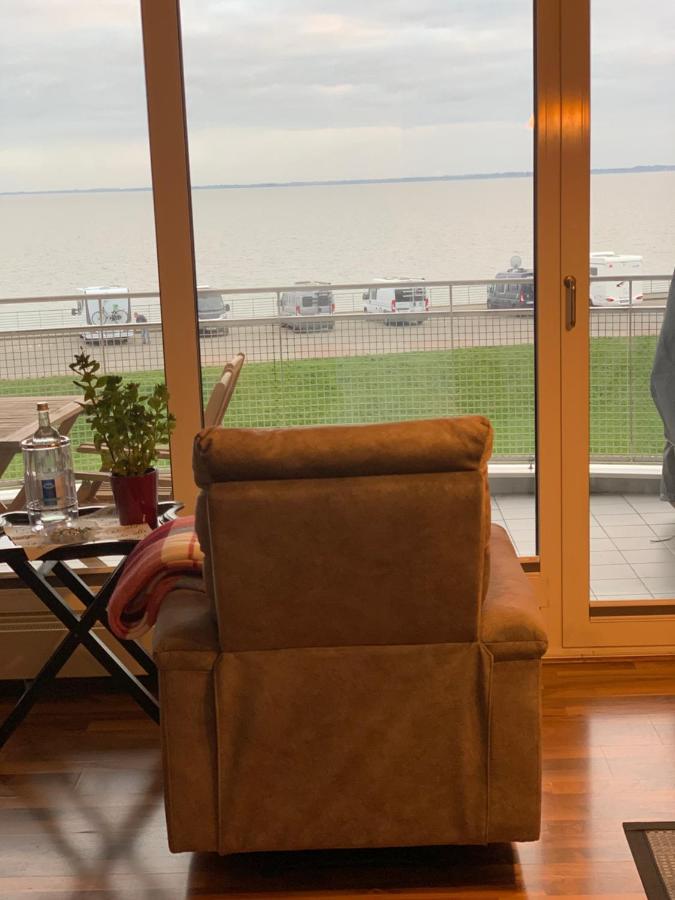 Studio Mit Meerblick Und Grosser Loggia - Direktzugang Zur Nordsee Wilhelmshaven Buitenkant foto