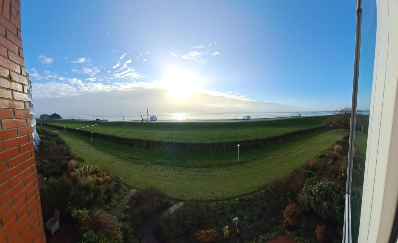 Studio Mit Meerblick Und Grosser Loggia - Direktzugang Zur Nordsee Wilhelmshaven Buitenkant foto